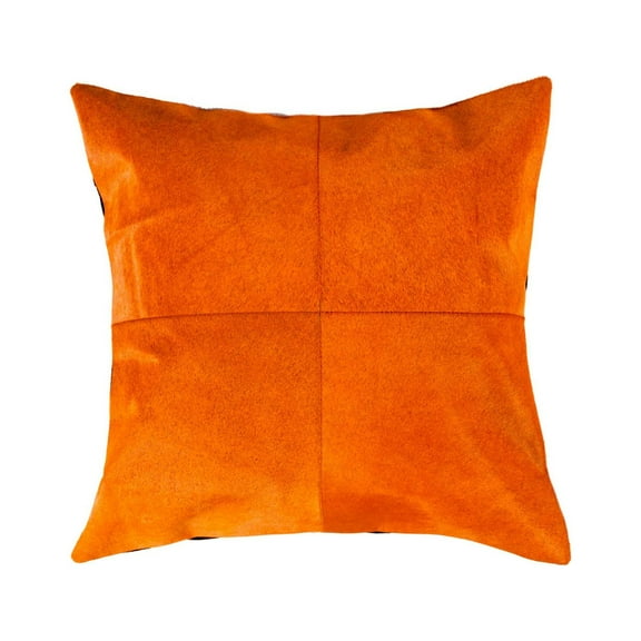 18" x 18" x 5" Orange Quattro  Pillow