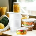 thumbnail image 7 of BagDream 100 Set 8oz Deli Containers with Lids Airtight Food Storage Containers Plastic Storage Containers Soup Slime Overnight Oat To Go Containers Slime Containers, 7 of 7