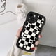 thumbnail image 1 of Fashion Chessboard Cute Bear Rabbit Case Compatible Para IPhone 14 11 13 12 Pro Max XR 7Plus 6s 6 7 8 Plus X XS 14 SE 2020 Amor Corazón Sonrisa Flor Pareja Borde Ondulado Caso Gao Jiahui unisex, 1 of 2