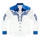 thumbnail image 4 of Camisetas de Navidad de Manga Larga de los Hombres Imprimir de Moda Casual Manga Larga Turndown Collar Blusa para Primavera Invierno Al Aire Libre Diario, 4 of 4