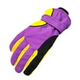 thumbnail image 2 of Dyfzdhu Woman Winter Outdoor Wind Proof Glove Ski Riding Warm Mountain Climbing Outdoor Mitten Yellow, 2 of 2