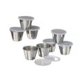thumbnail image 1 of Stainless Steel Set Of 8 Sauce Cup With Lid 2.36", 1 of 3