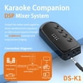 thumbnail image 3 of axGear Wireless Karaoke Companion Machine Bluetooth Mic KTV DSP Mixer Amplifier, 3 of 8