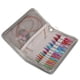 thumbnail image 5 of Juego de agujas de tejer circulares juego de agujas de tejer portátiles de aluminio oxidado para manualidades ANGGREK Otros, 5 of 8
