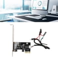 thumbnail image 4 of Computer Power Reset Switch PCIE Card Computer Switch PCIE Card Multifunctional For Desktop, 4 of 8