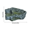 thumbnail image 2 of Artificial Landscape Rock Cover - Lightweight Boulder for Outdoor Pond Equipment & Well Cover, Realistic Garden Camouflage Decoration, 2 of 6