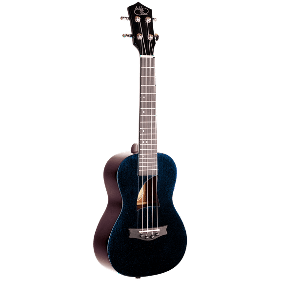 Eddy Finn Ocean King Series Concert Ukulele with Gig Bag, Leviathan Green