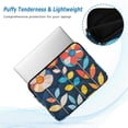 thumbnail image 2 of FORMRS 13-13.3 inch Laptop Sleeve Case Soft Carrying Quilted Computer Bag Cover, Simple Floral, 2 of 7