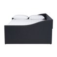 thumbnail image 2 of Bowery Hill Full Size Upholstered Daybed with Button Tufting, Dark Grey, 2 of 9
