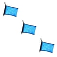 thumbnail image 1 of mmirethe Dive Swimming Drawstring Mesh Bag Storage Snorkel Diving for Gear Blue 9 Inch x 6.5 Inch 3Set, 1 of 6