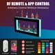 thumbnail image 4 of 2 Niveles 48 Inch Bottle cm de Profundidadisplay Estante Bar Shelves con Remote & App Control 16 Colors 4 Music Modes Acrylic Lighted Bottle cm de Profundidadisplay para Liquor Shelves, 4 of 7
