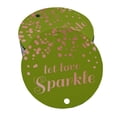 thumbnail image 1 of Inkdotpot Rose Gold Foil Paper Hang Tags Let Love Sparkle Wedding Favor Tags 100 Pieces, 1 of 1