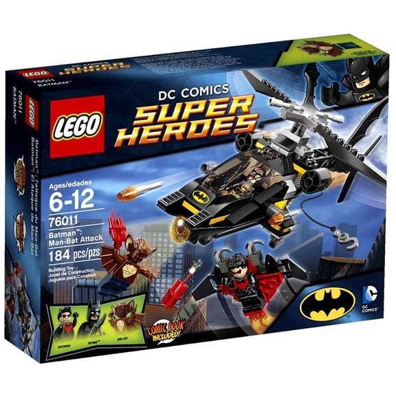 Pre-Owned DC Universe Super Heroes Batman: Man-Bat Attack Set LEGO 76011 [No Packaging]