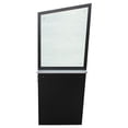 thumbnail image 2 of Berkeley ZOE Single Sided Styling Station, Trapezoid Shape Tall Beauty Salon Hair Styling Station Mirror with Side Shelves Storage Cabinet, Modern Black, 2 of 7