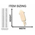 thumbnail image 2 of Unfinished Wood Firecracker Silhouette - Craft- up to 46" DIY 42" / 3/4", 2 of 3