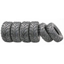 6 WANDA ATV tires (2) 25x10-12 & (4) 25x11-12 fit 05-17 Polaris Ranger 6x6