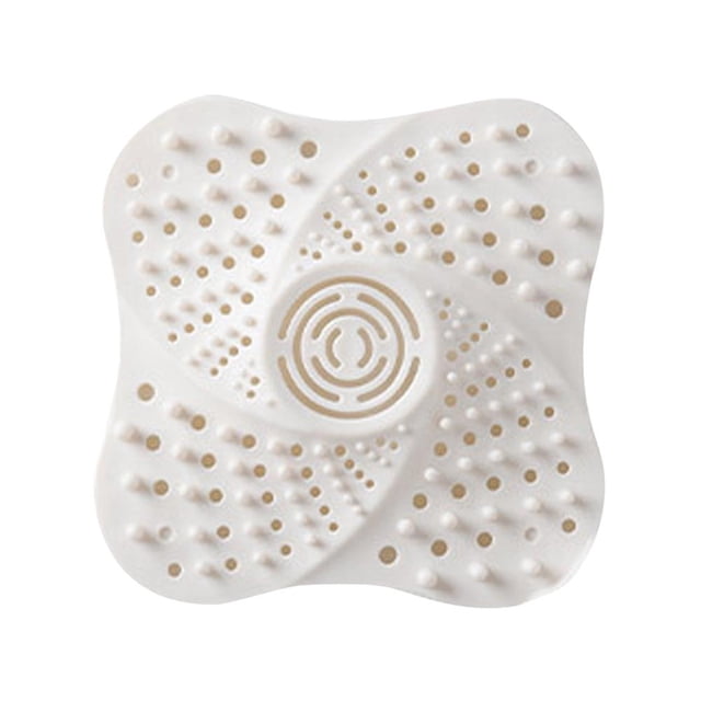 Colador de ducha antiobstrucción para el pelo del desagüe del baño Universal Catcher blanco Hugtrwg Para estrenar