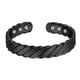 thumbnail image 2 of Xihbxyly Pulsera Magnética, Diseño de Titanio, Oro y Carbono, Terapia Magnética Que Mejora La Salud, Ajuste Elástico Elegante, Accesorio de Bienestar y Fitness, Unisex, Construcción de Metal Resisten, 2 of 2