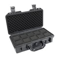 thumbnail image 4 of lionlar Portable Watch Case Shockproof Bracket Storage Box Collection Gift with Carrying C Black with 10, 4 of 9