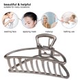 thumbnail image 2 of Hair Clips Metal Grip Hair Claw Clips Clamps Hair Accessory for Women, 2 of 6