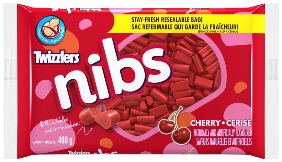 Twizzlers Nibs Cherry Candy
