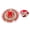 Red, variant on Laddu Gopal Dress Cloth Bhagwan Poshak of God Bal Gopal Kanha Kanhaiya Dev Vastra for Metal Idol Statue for Indian Traditional Holi Festival of Colours Decor(Size:- 3-5 No.Dia- 10")(Red)