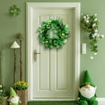 thumbnail image 5 of St Patricks Day Artificial Wreath Saint Patrick Decorations for Front Door-20in St Paddys Shamrock Decor for Irish March Home Wall Porch Party Supplies, 5 of 8