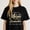 Black-2, variant on Pug Mom Printing T Shirt Sunflower Design Tee