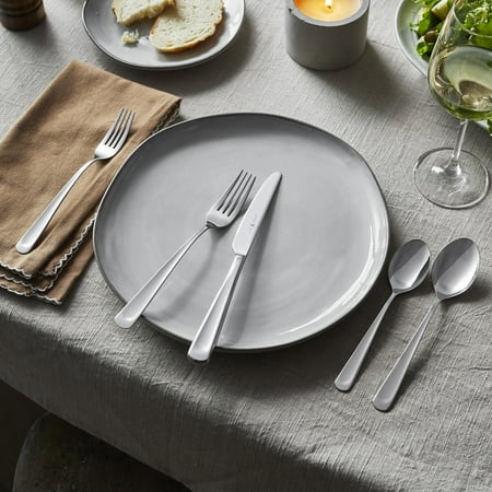 Henckels - Silvano 45-Piece Flatware Set - Silver