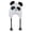 Panda, variant on Character Knitted Laplander Cap, Ice Cream Cake