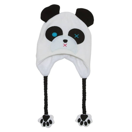 Character Knitted Laplander Cap, Panda