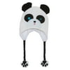 Character Knitted Laplander Cap, Panda
