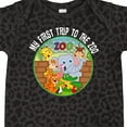 thumbnail image 4 of Inktastic 1st Trip to Zoo Animals Boys or Girls Baby Bodysuit, 4 of 5