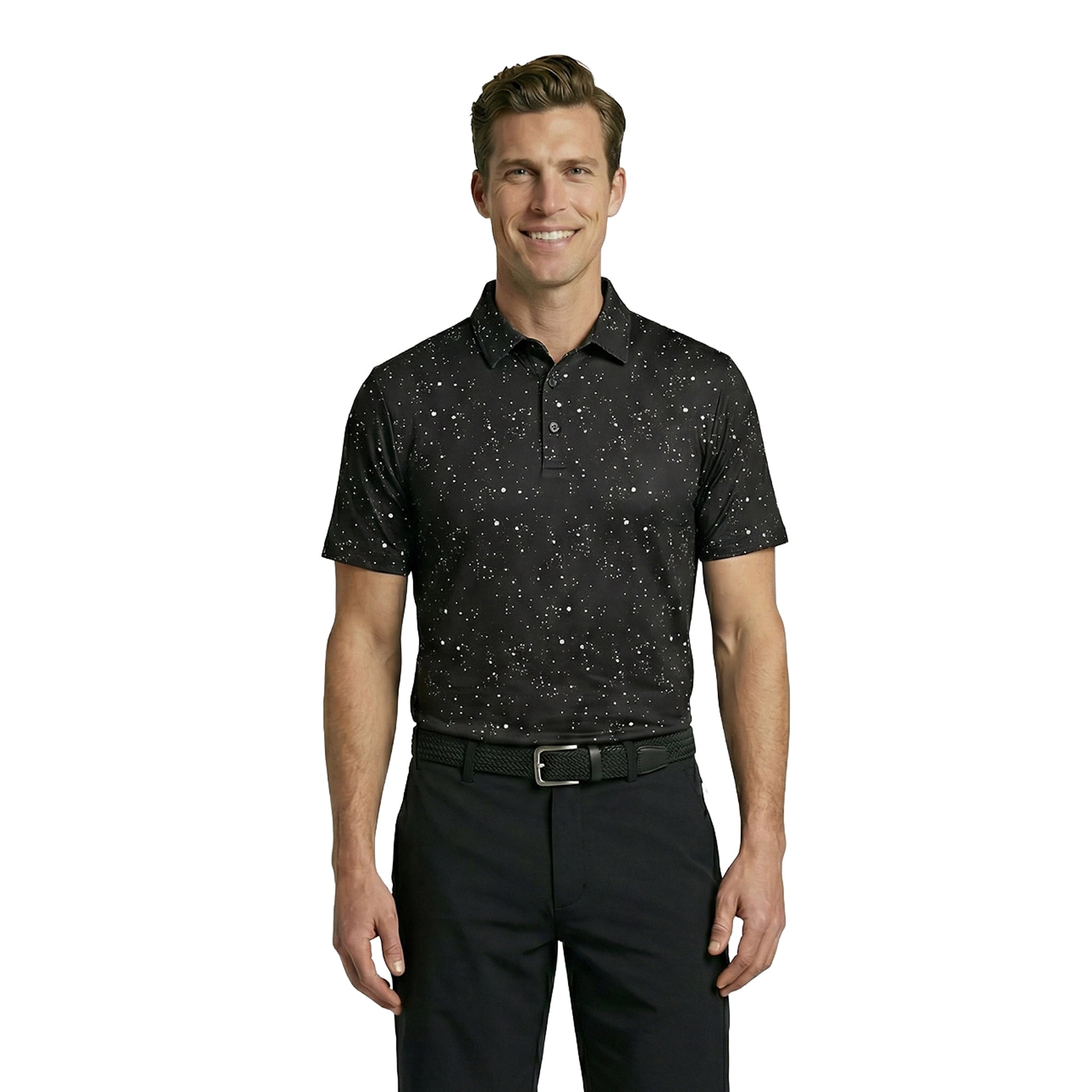 Birdie Bound Men's and Men's Big & Tall Novelty Golf Polos, Sizes XS-4XLT