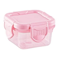 YIKA Tupperware Container Fresh Box Candy Sealed Box Baby Food Box Storage Box Seasoning Box Kitchen Storage Pink