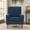 Newlyn Denim, variant on Mainstays Emma Lounge Chair, Merrimac Terracotta