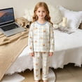 thumbnail image 2 of CAUYDY 3 6 9 12 Months Baby Girls Clothes Infant Pajamas for Girl Cute Long Sleeve Tee Shirt and Pants 2 Piece Set Newborn Pjs Preemie Sleepers Fall Winter Sizes 6-12 Months,Blue, 2 of 7