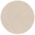 thumbnail image 2 of Safavieh Easy Care Edythe Solid Machine Washable Area Rug, Beige, 6' x 6' Round, 2 of 7