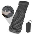 thumbnail image 7 of Sleeping Pad with Pillow Ultralight, 77”*23.6”*2.4” Inflatable Sleeping Mat for Camping, Gray, 7 of 7