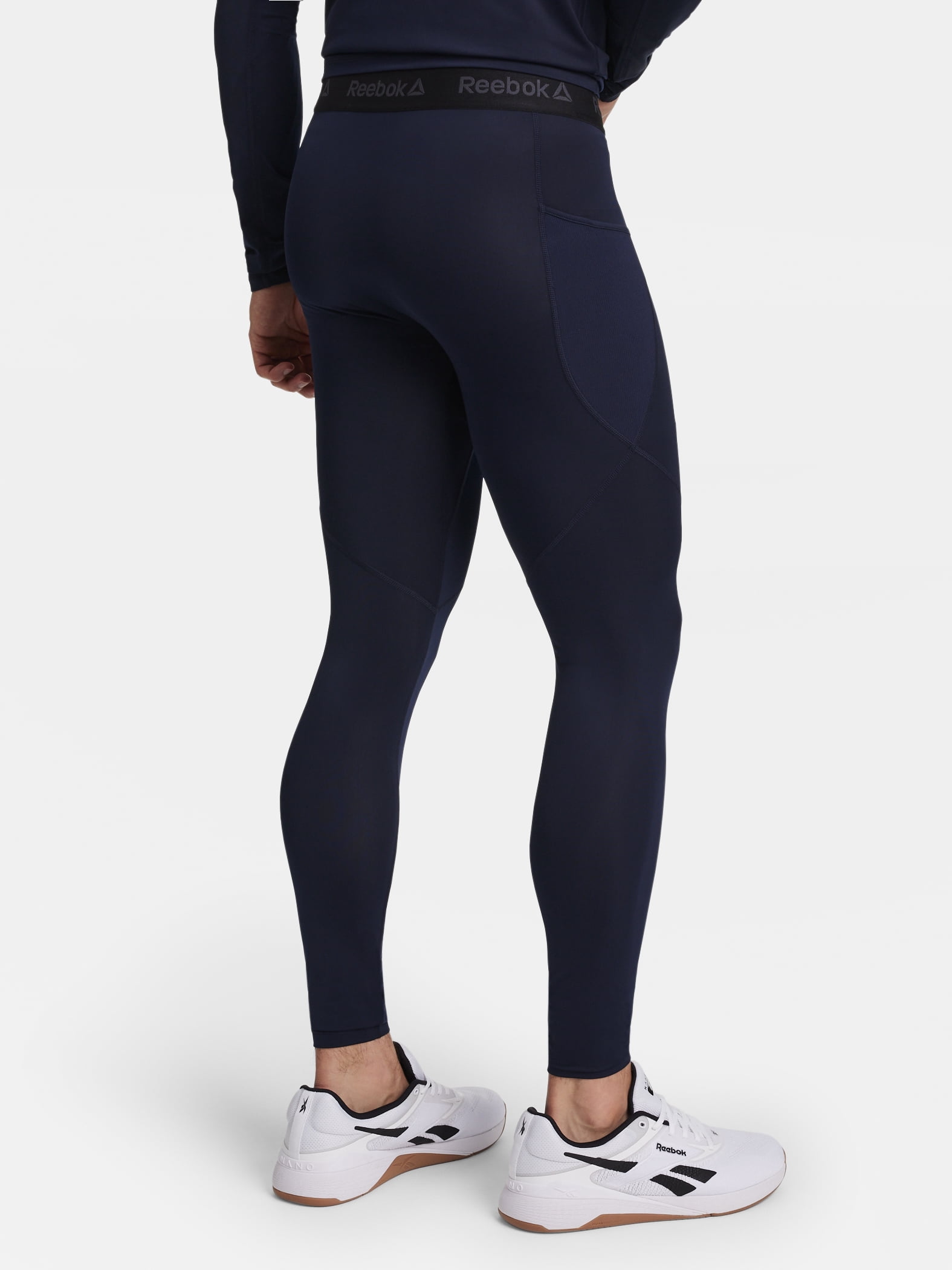 Reebok Men's and Big Men's Kinetic Compression Leggings, Sizes XS-5XL