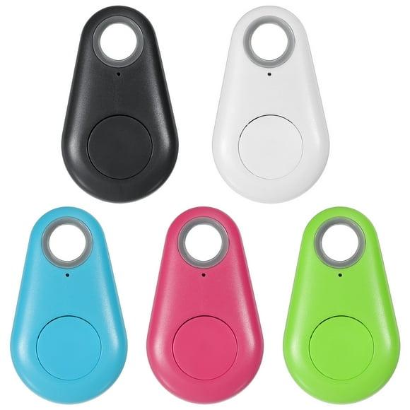 Unique Bargains Key Finders 80dB Mini Luggage Tracker Item Locator Bluetooth Alarms Device 5 Colors 5 Pcs