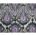 thumbnail image 4 of oneOone Polyester Lycra Fabric Big Motif Ikat Printed Fabric 1 Yard 56 Inch Wide, 4 of 4