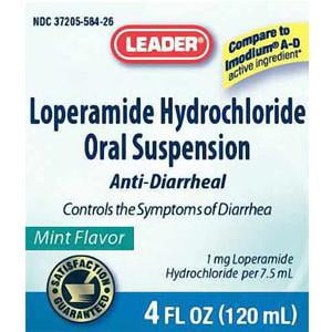  lopéramide antidiarrhéiques Hydrochloride liquide menthe 4 oz 1 Count