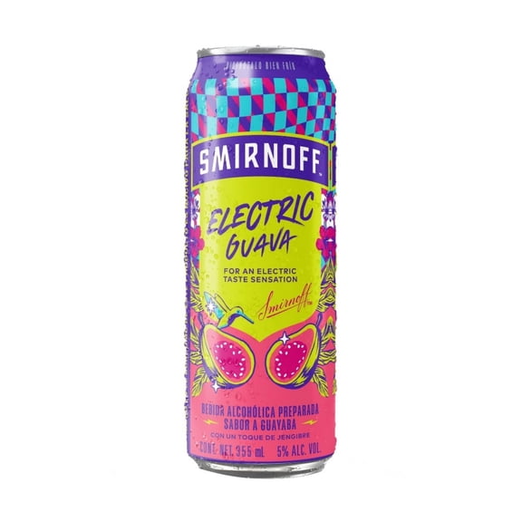 Bebida alcohólica preparada Smirnoff Electric Guava 355 ml