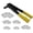 Yellow 120 rivets, variant on Aluminum Manual Single Hand Riveter With Interchangeable Heads and Rivets Rivet Guns For Metal And Plastic