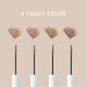 thumbnail image 3 of K-Palette Eyebrow Gel Máscara de pestañas de larga duración para cejas con efectos naturales Brocha de maquillaje para cejas fácil de usar para cejas definidas Rubio Niebla Leche Beige, 3 of 6