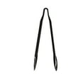 thumbnail image 2 of Set of 192 - Heavy Duty Black Serving Tongs - 9 inch - Plastic Disposable Salad Tongs - High Heat Plastic, Catering, Salads, Bakery, Buffets, BBQ, Ice, Hot and Cold Foods (9"), 2 of 3