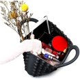 thumbnail image 2 of Popit bolso de mano para mujer, bolsa de juguete para la yema del dedo, bolso de silicona negro, bolsa de descompresión ansiolítica, juguete para apretar para TDAH o autismo oso de fresa Electrónica, 2 of 4