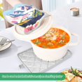 thumbnail image 3 of Yayeee Pot Holders Kitchen Heat Resistant with Pocket 7"x9.8" Cotton Oven Cooking Hot Pads, Abstract Mountain, 3 of 7