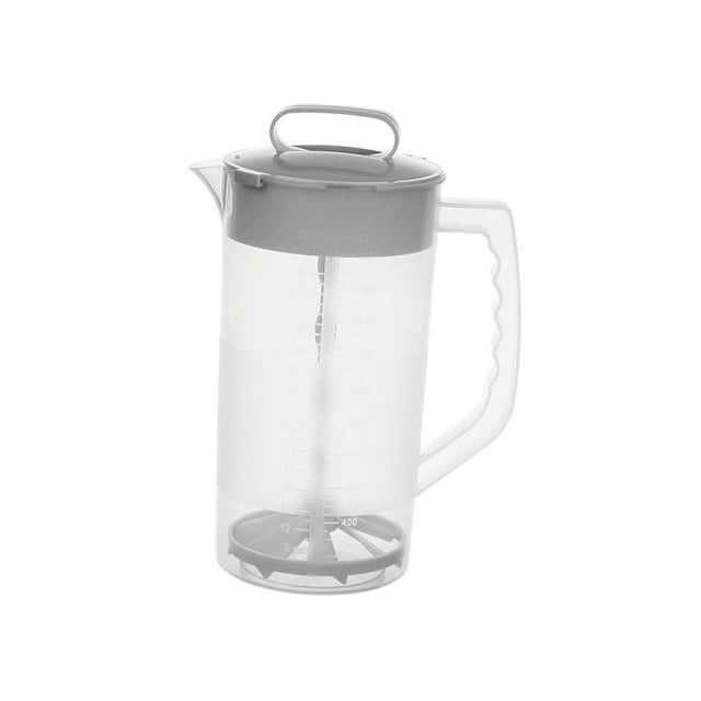 relayinert Mixing Pitcher for Drinks Tableware Transparent with Kitchen Equipment Scale